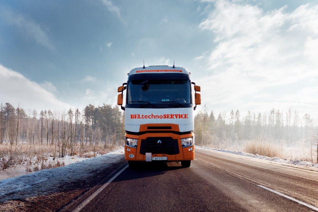 Автопарк транспортной компании Белтехносервис